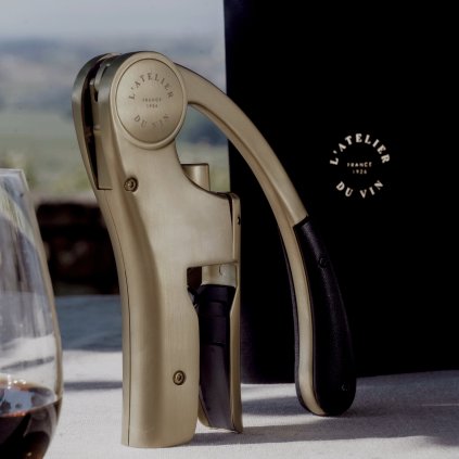 Svirtinis kamščiatraukis OENO MOTION GOLD NOMAD, L'Atelier du Vin