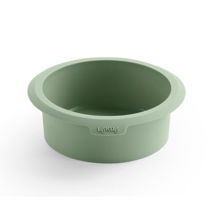 Konvekcinės gruzdintuvės forma 15 cm, žalios spalvos, silikonas, Lékué