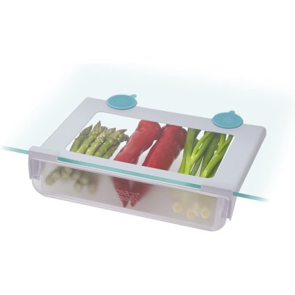 Šaldytuvo tvarkymo priemonė FRIDGESTORE 851664 31 cm, baltos spalvos, plastikas, Joseph Joseph