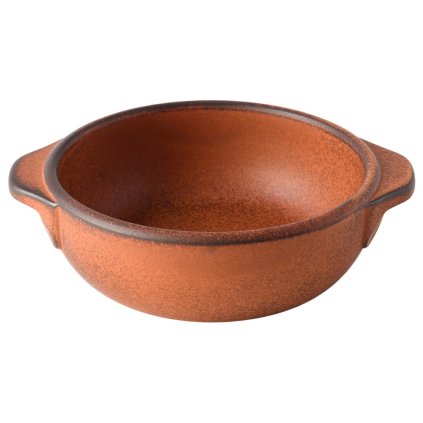Forma kepimui orkaitėje DONABE 15 cm, oranžinės spalvos, keramika, MIJ