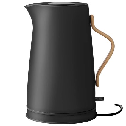 Elektrinis virdulys EMMA 1,2 l, švelnios juodos spalvos, nerūdijantis plienas, Stelton