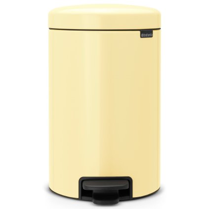 Šiukšliadėžė su pedalu NEWICON 12 l, geltonos spalvos, plienas, Brabantia