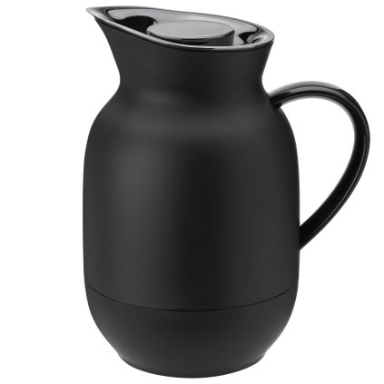 Vakuuminis ąsotis AMPHORA 1 l, 24 cm, juodos spalvos, plastikas, Stelton