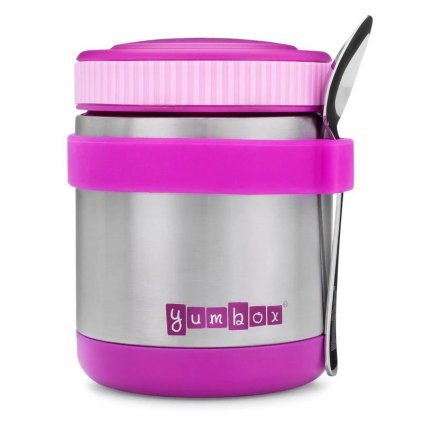 Priešpiečių dėžutė ZUPPA 415 ml, violetinės spalvos, nerūdijantis plienas, Yumbox