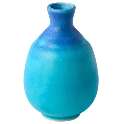 Sakė butelis TURQUOISE, mėlyna, keramika, MIJ