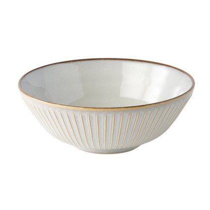 Pietų dubuo WHITE SENDAN 21,5 cm, balta, keramika, MIJ