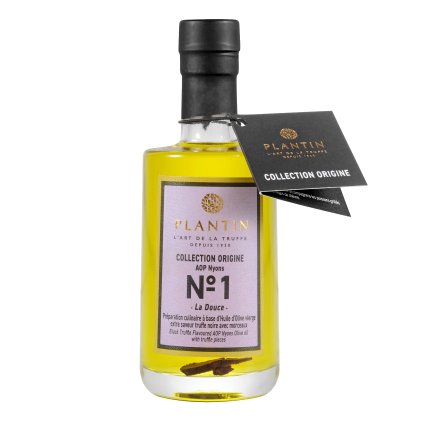Aukščiausios kokybės pirmojo spaudimo alyvuogių aliejus AOP NYONS N°1 100 ml, juodasis triufelis, PLANTIN