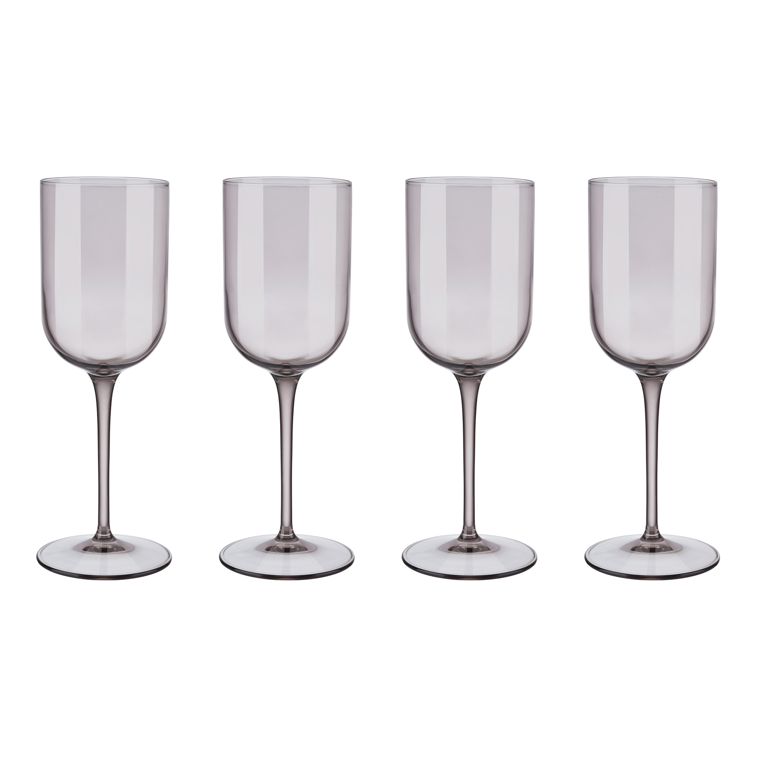 Balto vyno taurė FUUM, 4 vnt. rinkinys, 280 ml, rudas stiklas, Blomus
