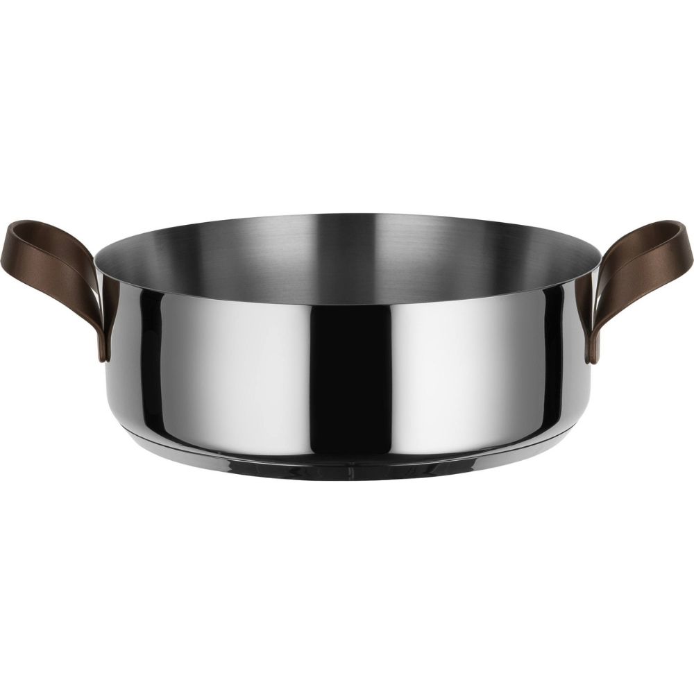 Žemas puodas EDO 28 cm, nerūdijantis plienas, Alessi