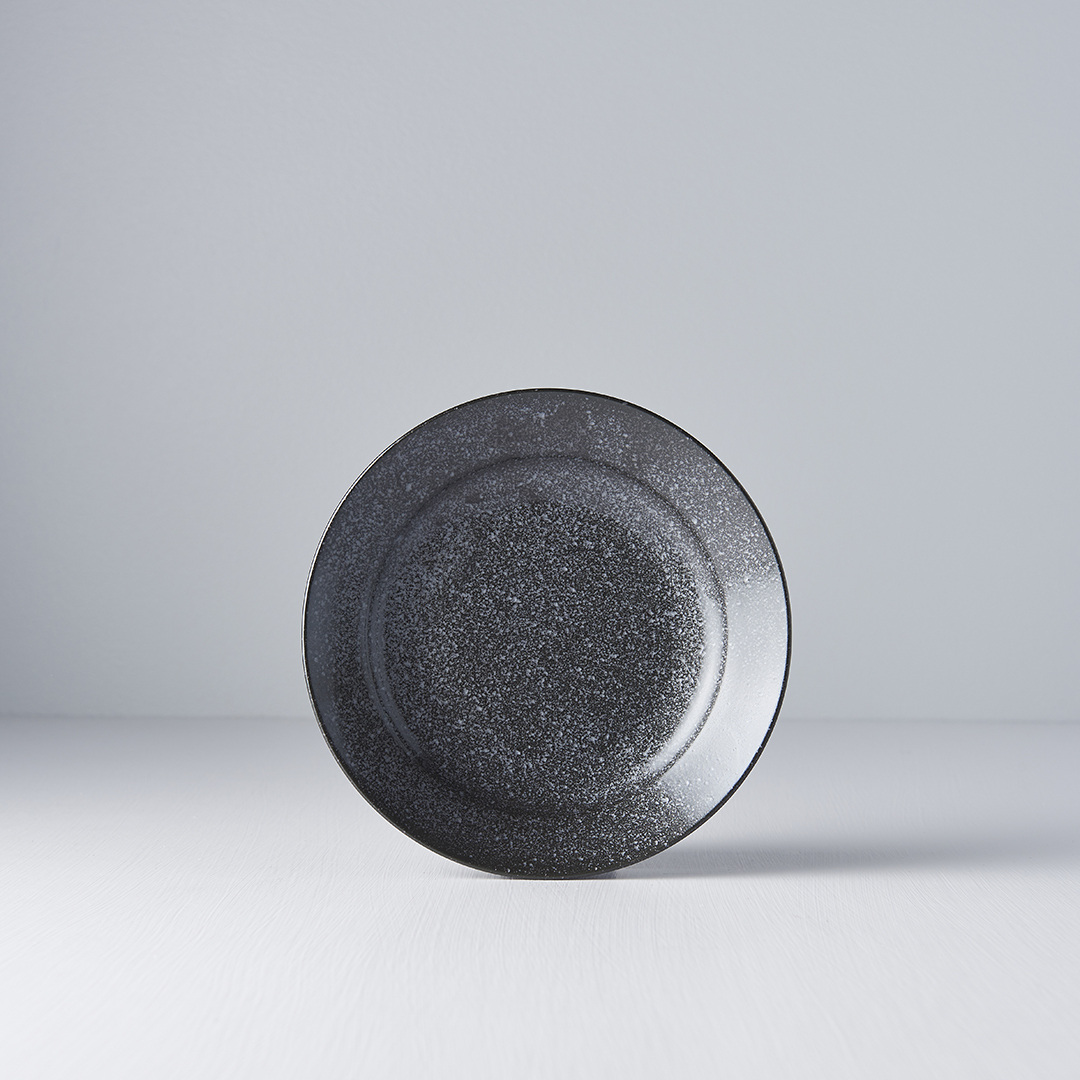 Desertinė lėkštė MATT BLACK 23 cm, MIJ