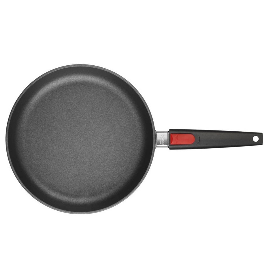 Keptuvė nelipnia danga TITANIUM NOWOų26 cm, indukcinei viryklei, nuimama rankena, titanas, WOLL