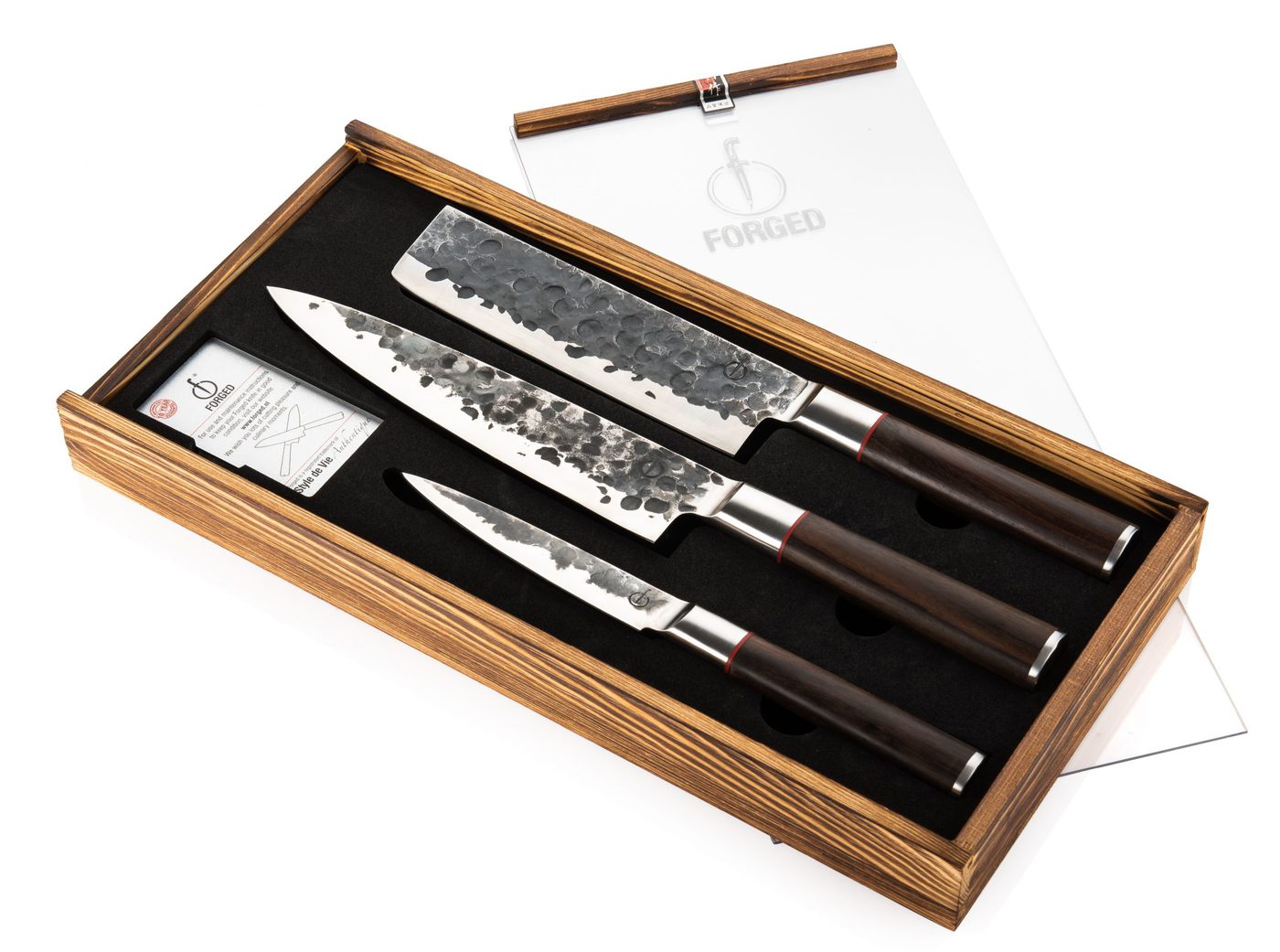 Peilių rinkinys SEBRA, 3 vnt., Forged