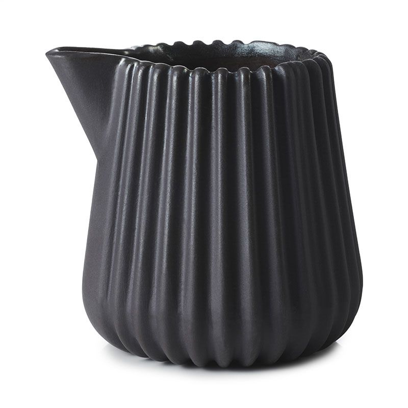 Ąsotėlis grietinėlei PEKOE 100 ml, juodos spalvos, REVOL