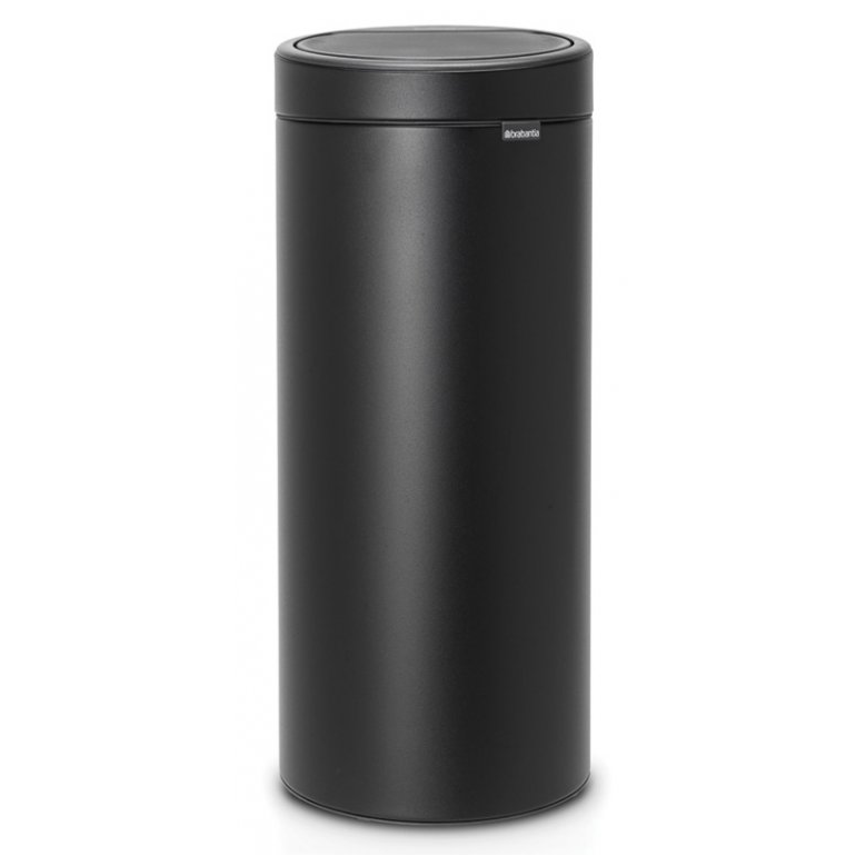 Sensorinė šiukšliadėžė TOUCH BIN NEW 30 l, matinė juoda, Brabantia