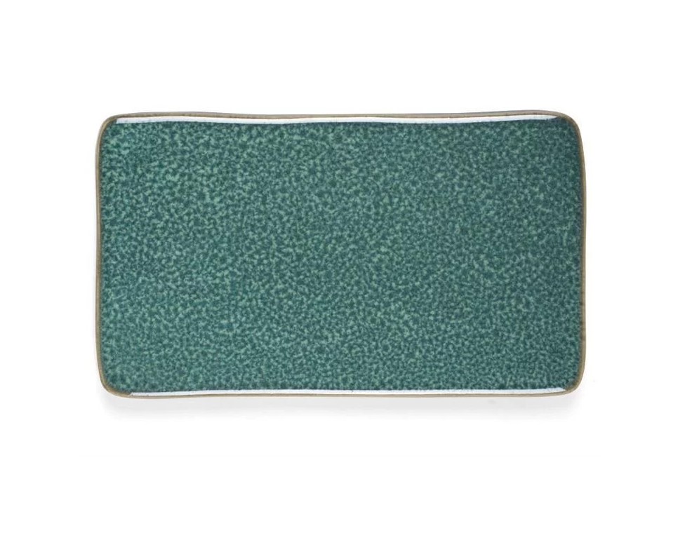 Tapų lėkštė 22 x 13 cm, žalia, Bitz