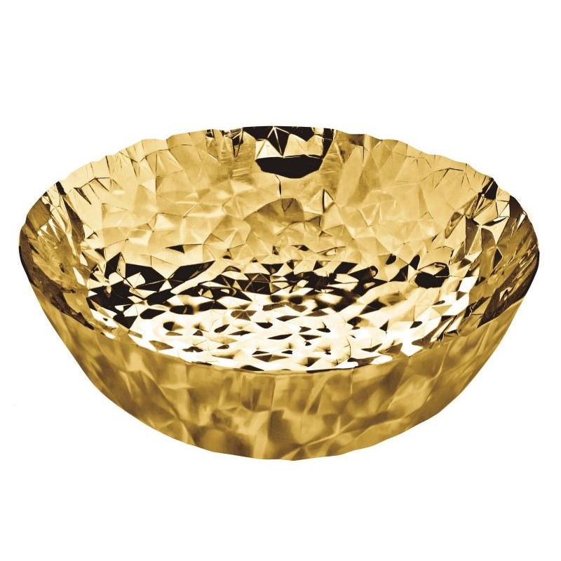 Vaisių dubuo JOY NR.11 21 cm, aukso spalvos, Alessi