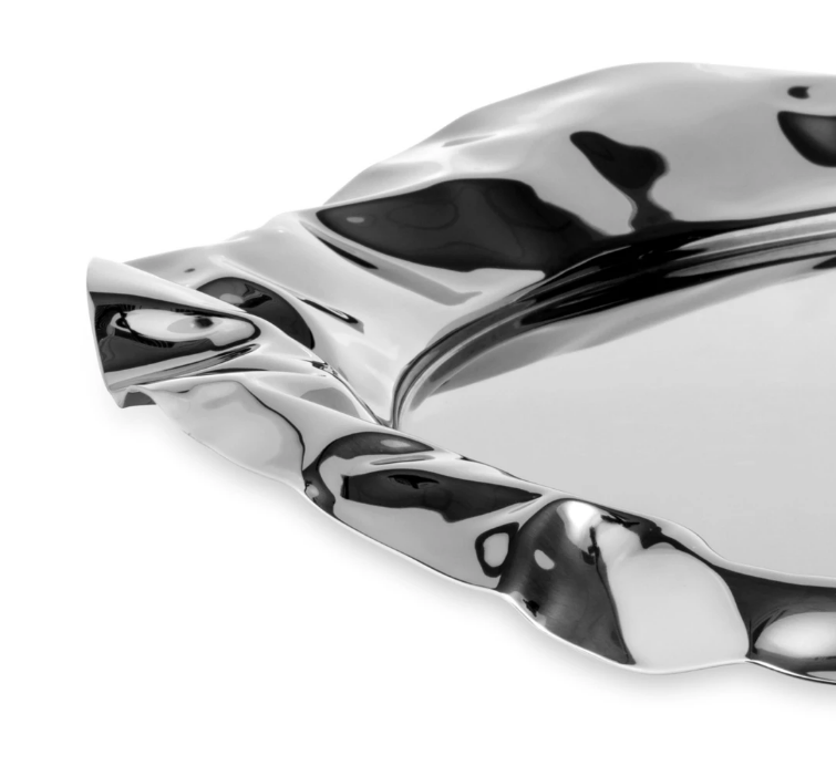 Dekoratyvinis padėklas FIOX 44 cm, nerūdijantis plienas, Alessi