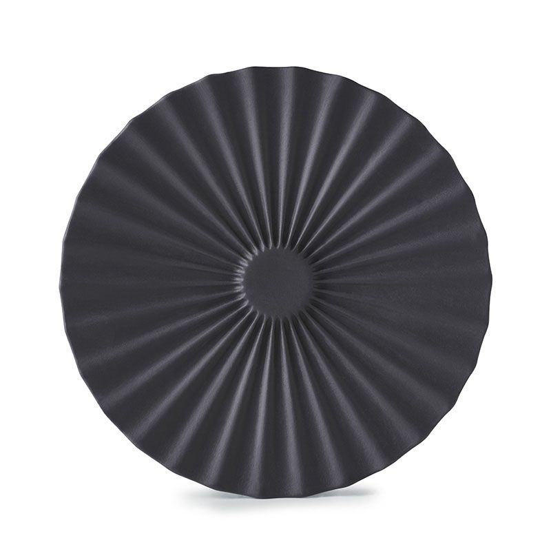 Lėkštutė po puodeliu PEKOE 14 cm, juodos spalvos, REVOL