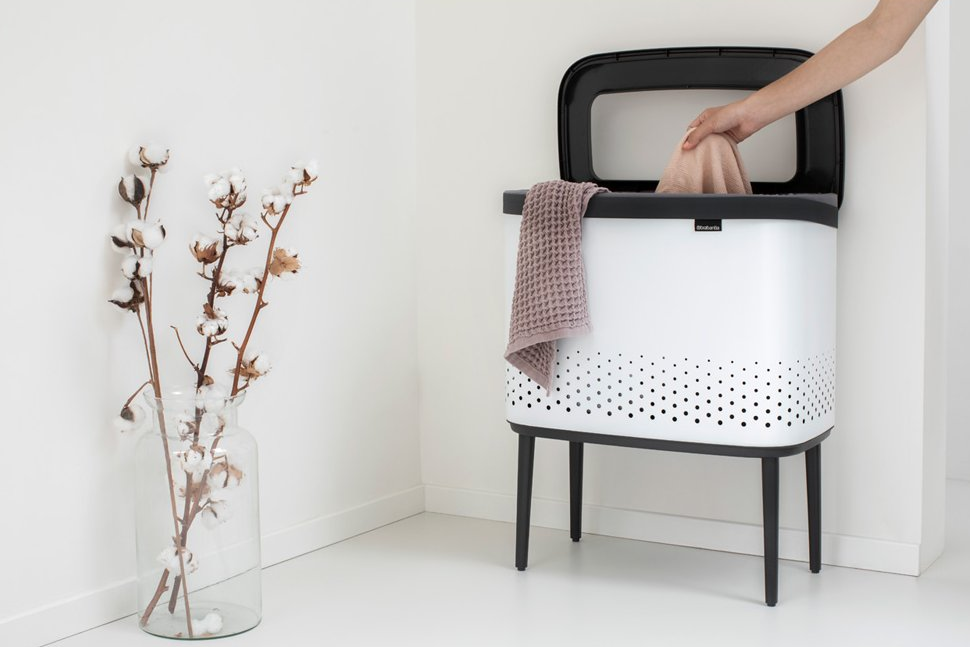 Skalbinių dėžė BO 60 l, balta, Brabantia