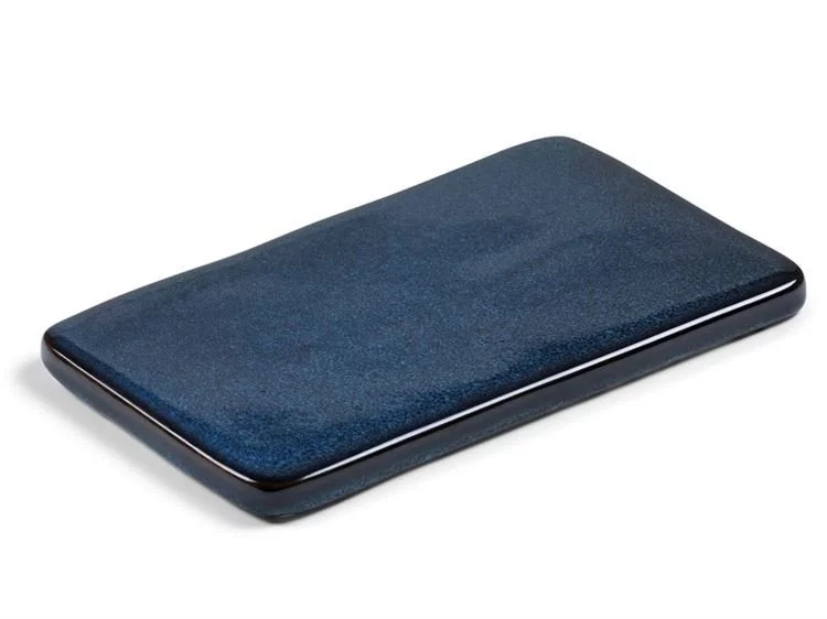 170222 1 servirovaci podnos 22x13 cm tmave modra bitz