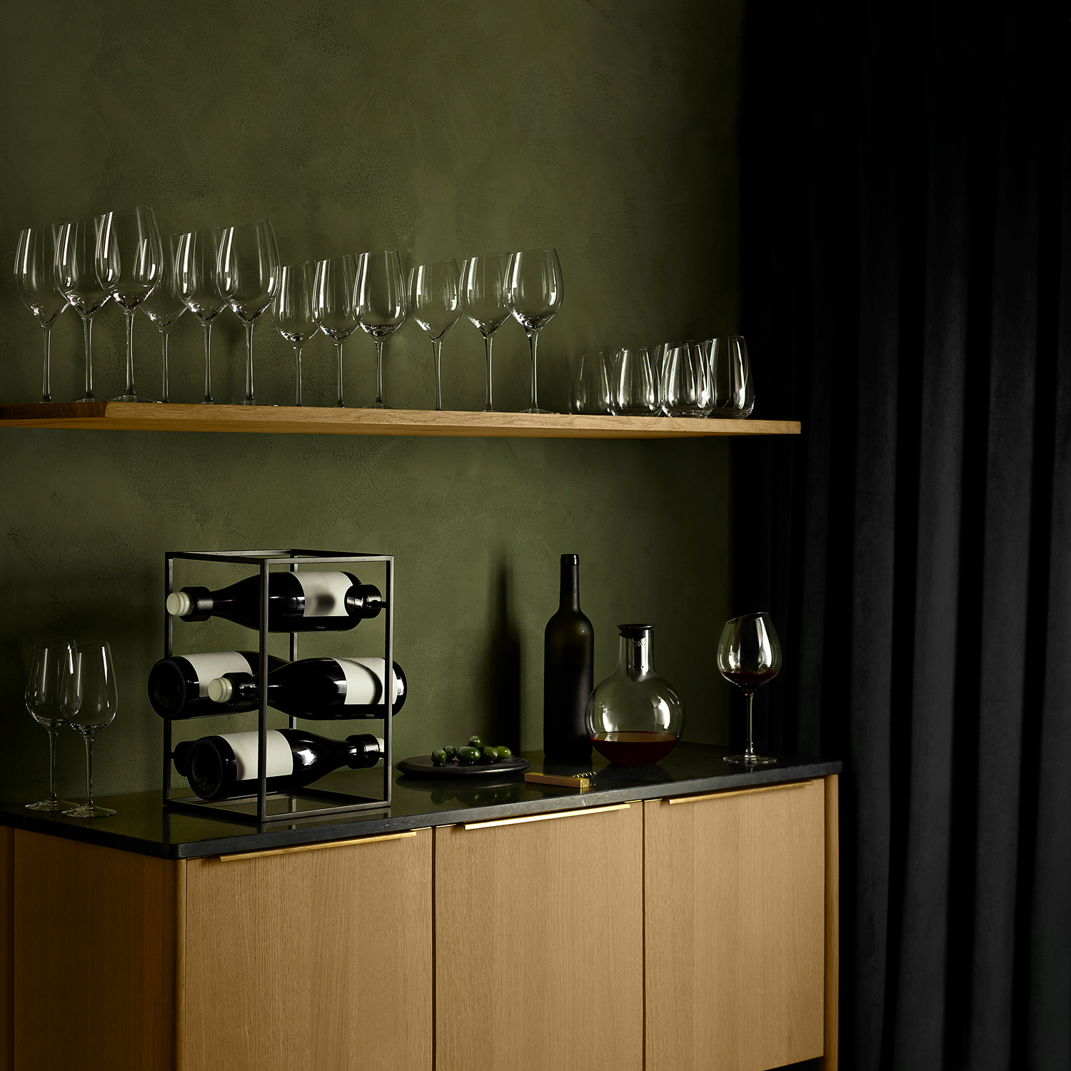 Stalinis vyno butelių laikiklis NORDIC KITCHEN, metalas, Eva Solo