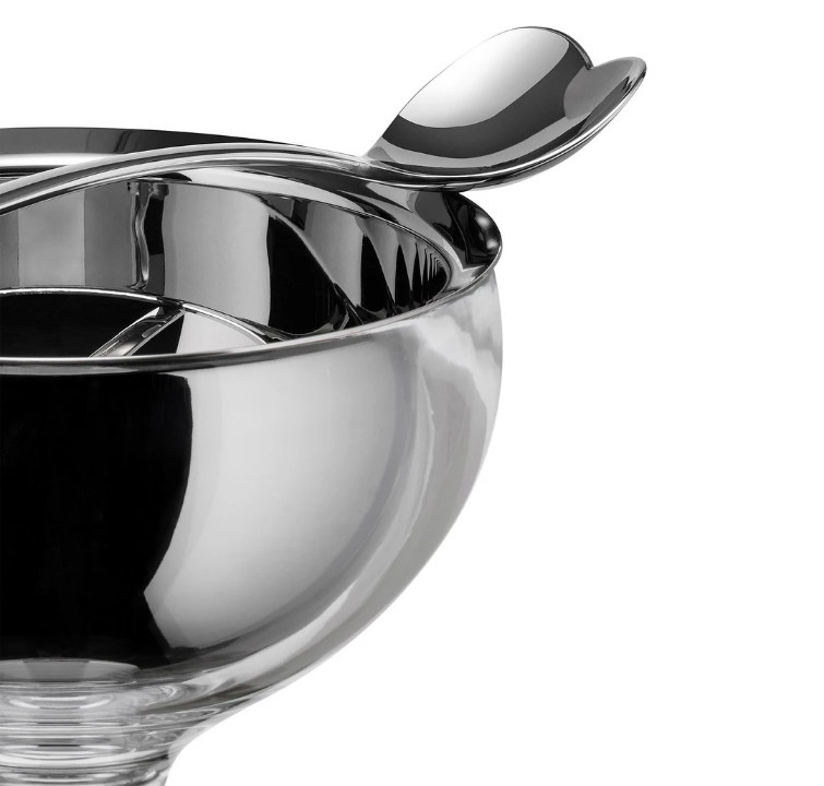 Indas ledams BIG LOVE, su šaukštu, mėlynas, Alessi