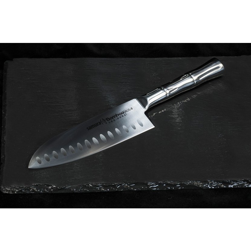 Santoku peilis BAMBOO 16 cm, Samura