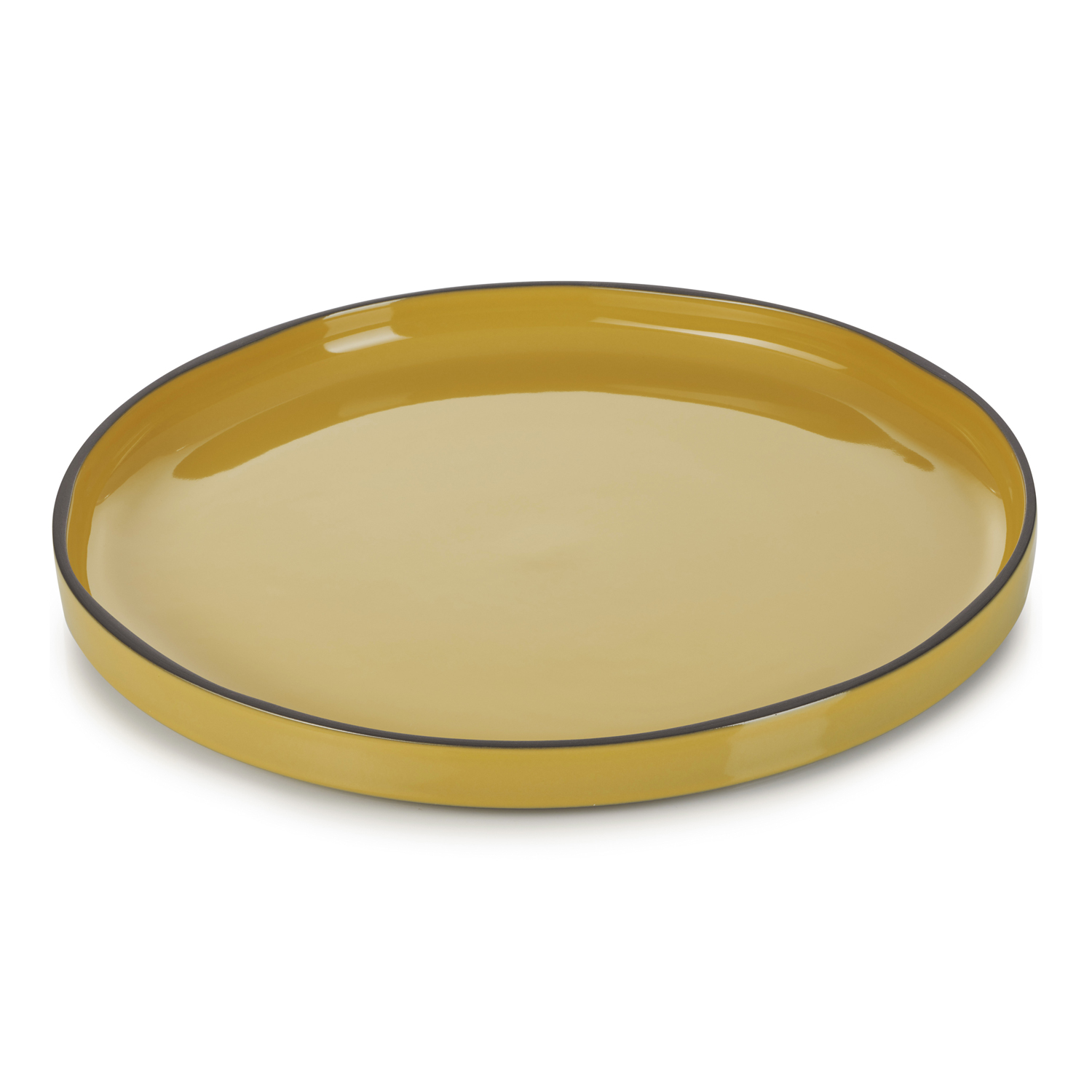 Pietų lėkštė CARACTERE 28 cm, ciberžolės spalva, REVOL