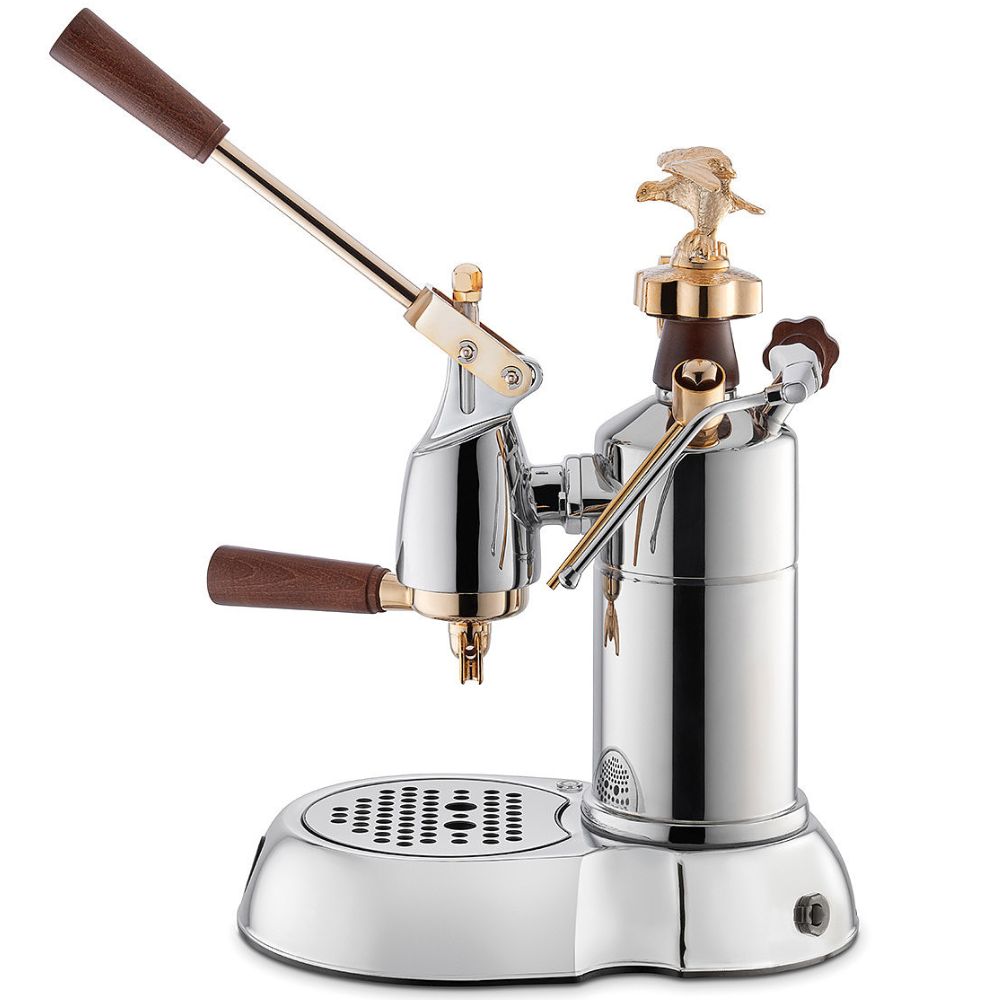 Svirtinis kavos aparatas EXPO 2015 sidabro spalvos, La Pavoni
