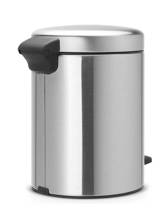 Šiukšliadėžė su pedalu NEWICON 5 l, atspari pirštų žymėms, matinis plienas, Brabantia