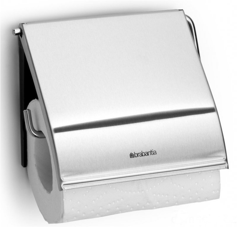 Tualetinio popieriaus laikiklis, matinis plienas, Brabantia