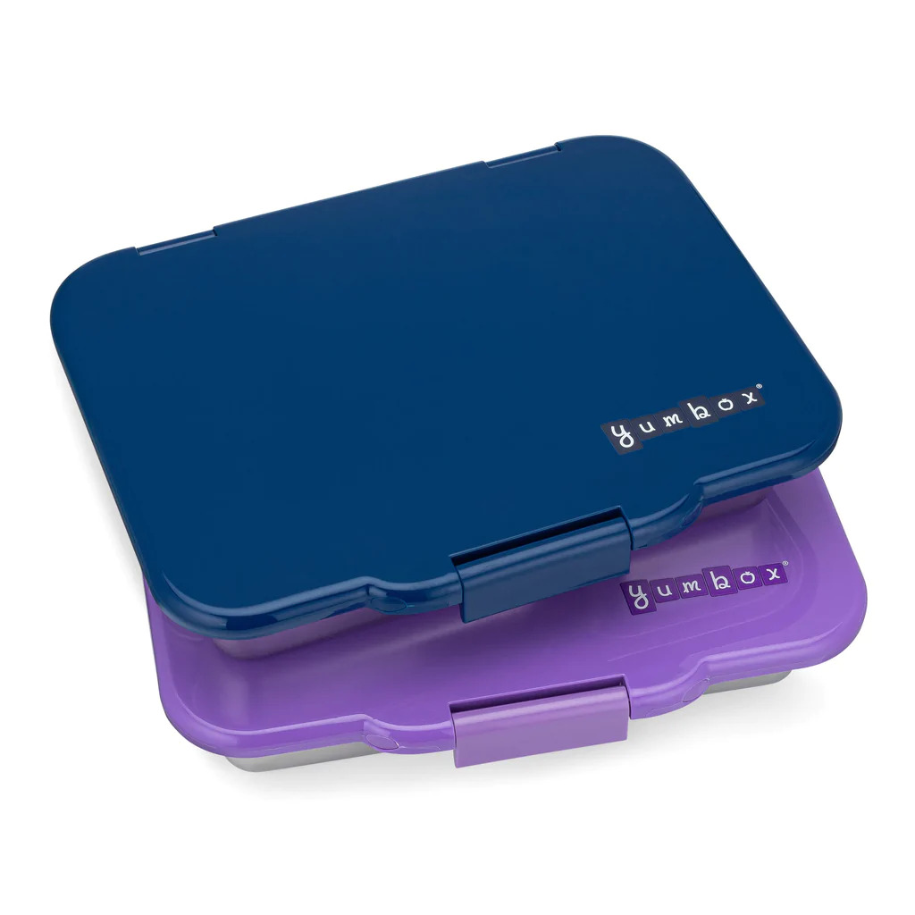 Priešpiečių dėžutė PRESTO 5, 925 ml, 5 skyriai, levandos, Yumbox