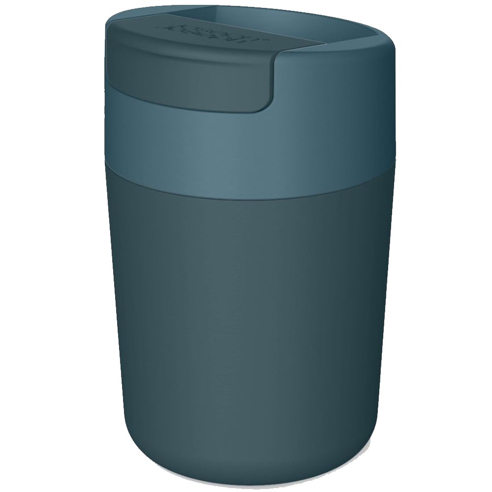 Kelioninis puodelis SIPP 81122 340 ml, nepralaidus vandeniui, mėlynos spalvos, Joseph Joseph