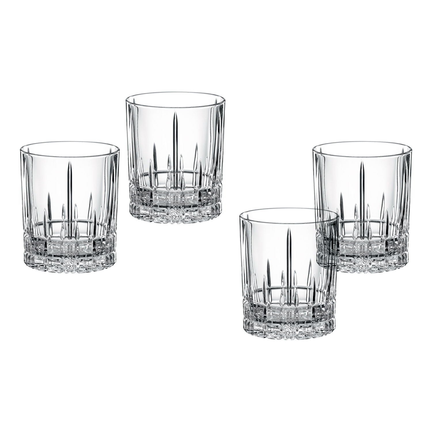 Kokteilinė stiklinė DOUBLE OLD FASHIONED, 4 vnt. rinkinys, 370 ml, Spiegelau