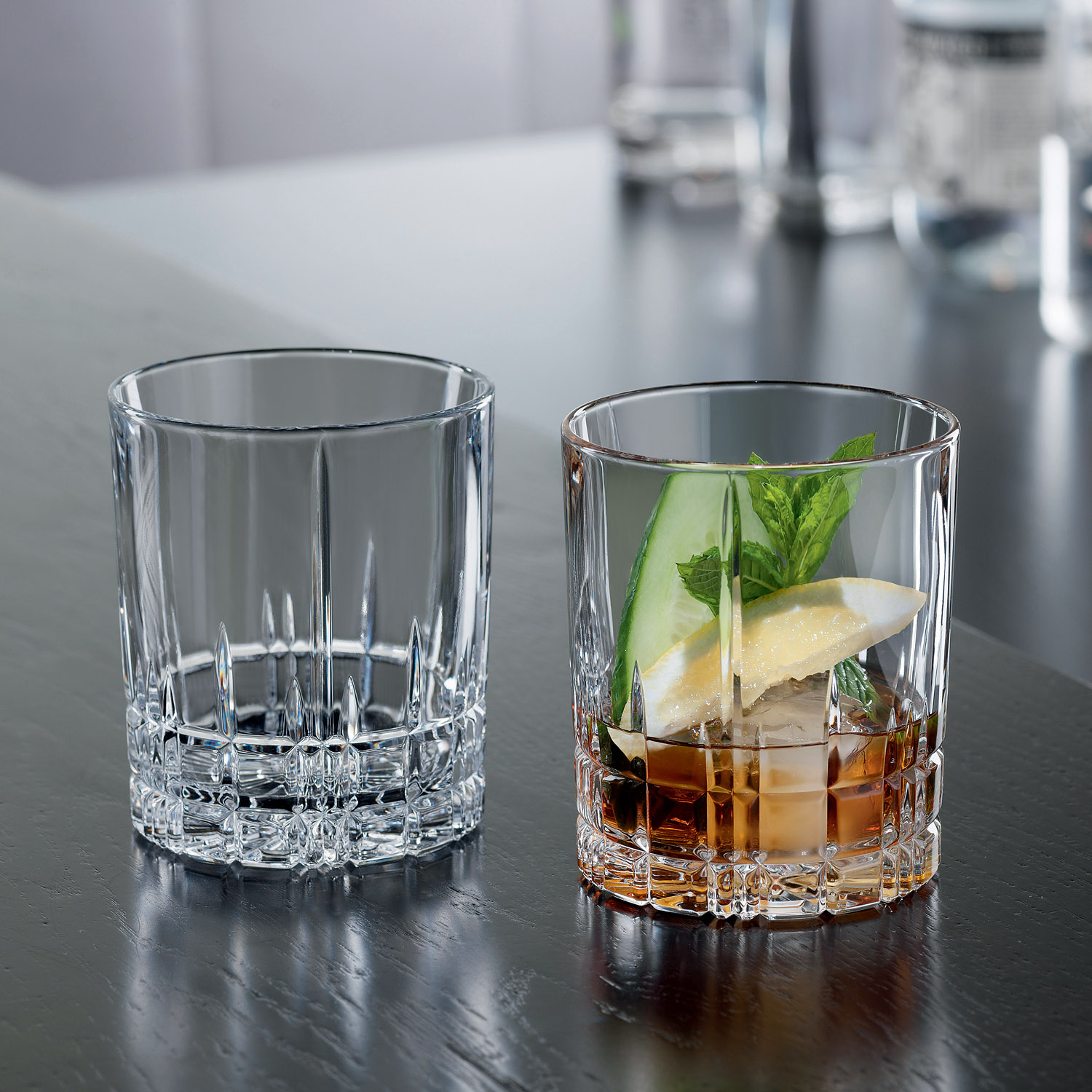 Kokteilinė stiklinė DOUBLE OLD FASHIONED, 4 vnt. rinkinys, 370 ml, Spiegelau