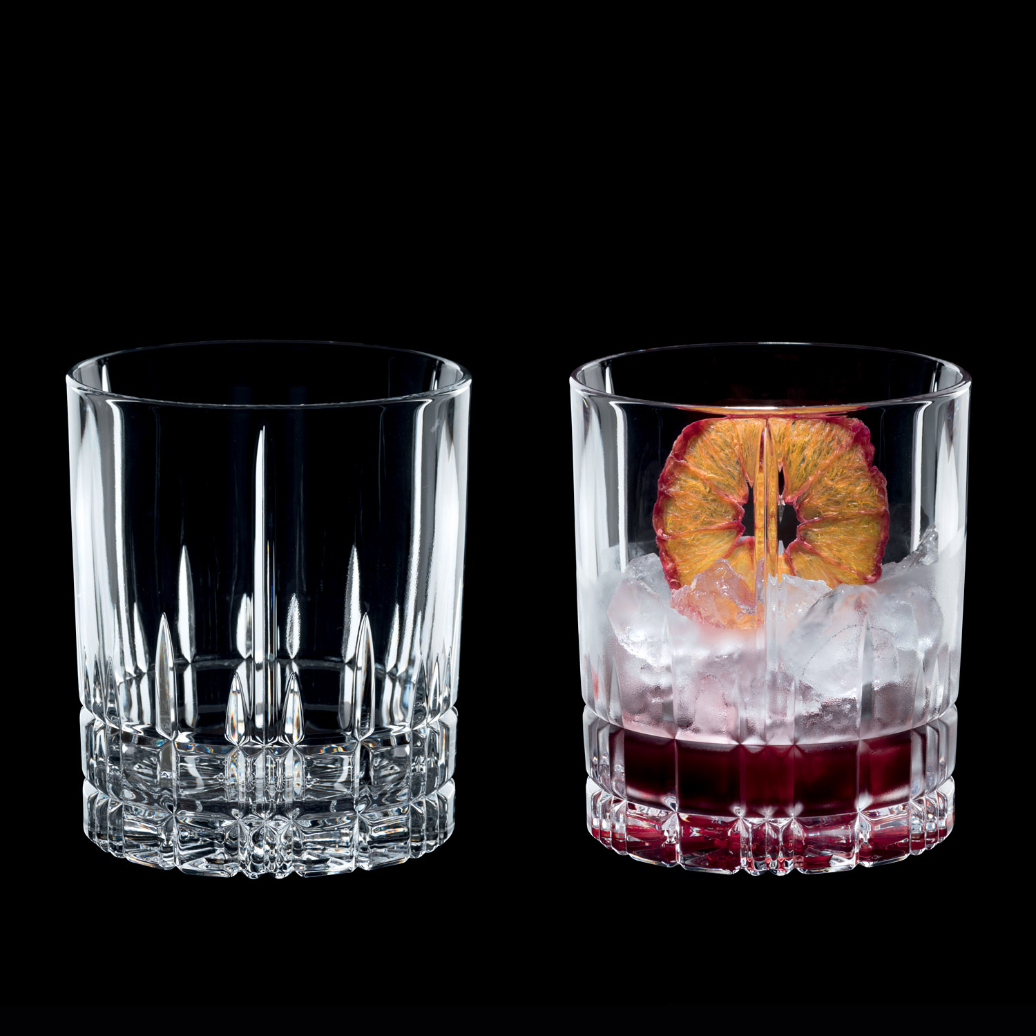 Kokteilinė stiklinė DOUBLE OLD FASHIONED, 4 vnt. rinkinys, 370 ml, Spiegelau