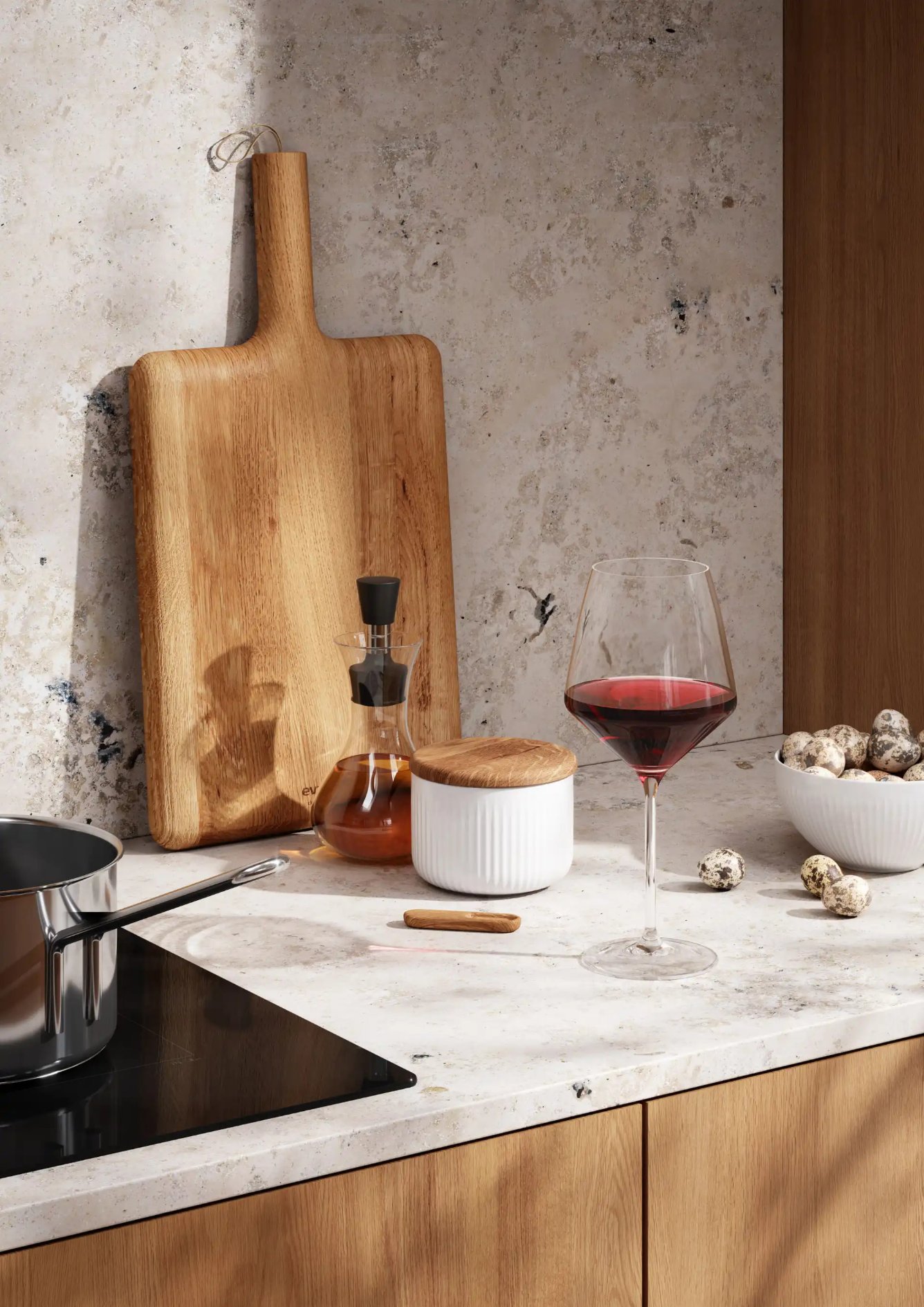 Raudono vyno taurė LEGIO NOVA 6 vnt. rinkinys, 650 ml, Eva Solo