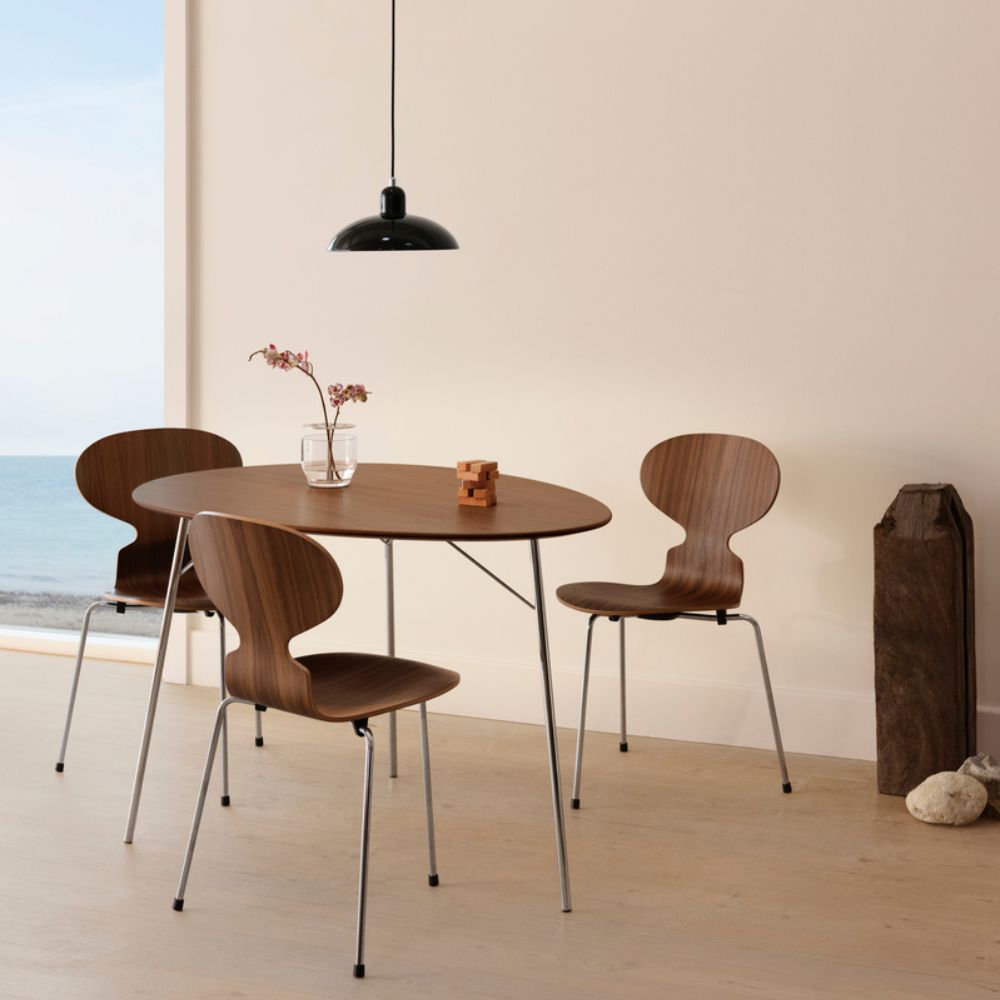 Vaza IKEBANA 13 cm, sidabro spalvos, stiklas, Fritz Hansen