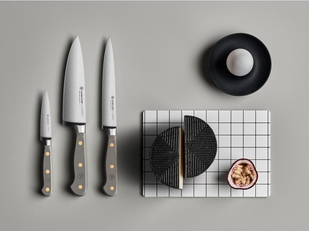 Daržovių peilis CLASSIC COLOUR 9 cm, aksominės austrės spalvos, Wüsthof