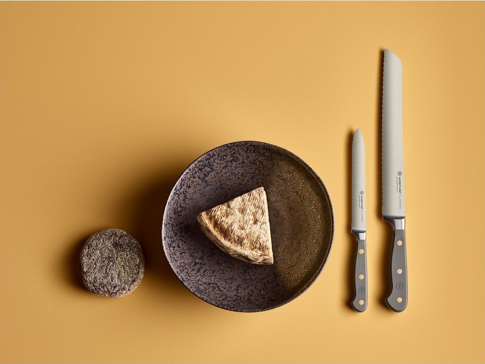 Peilis dešroms CLASSIC COLOUR 14 cm, aksominės austrės spalvos, Wüsthof