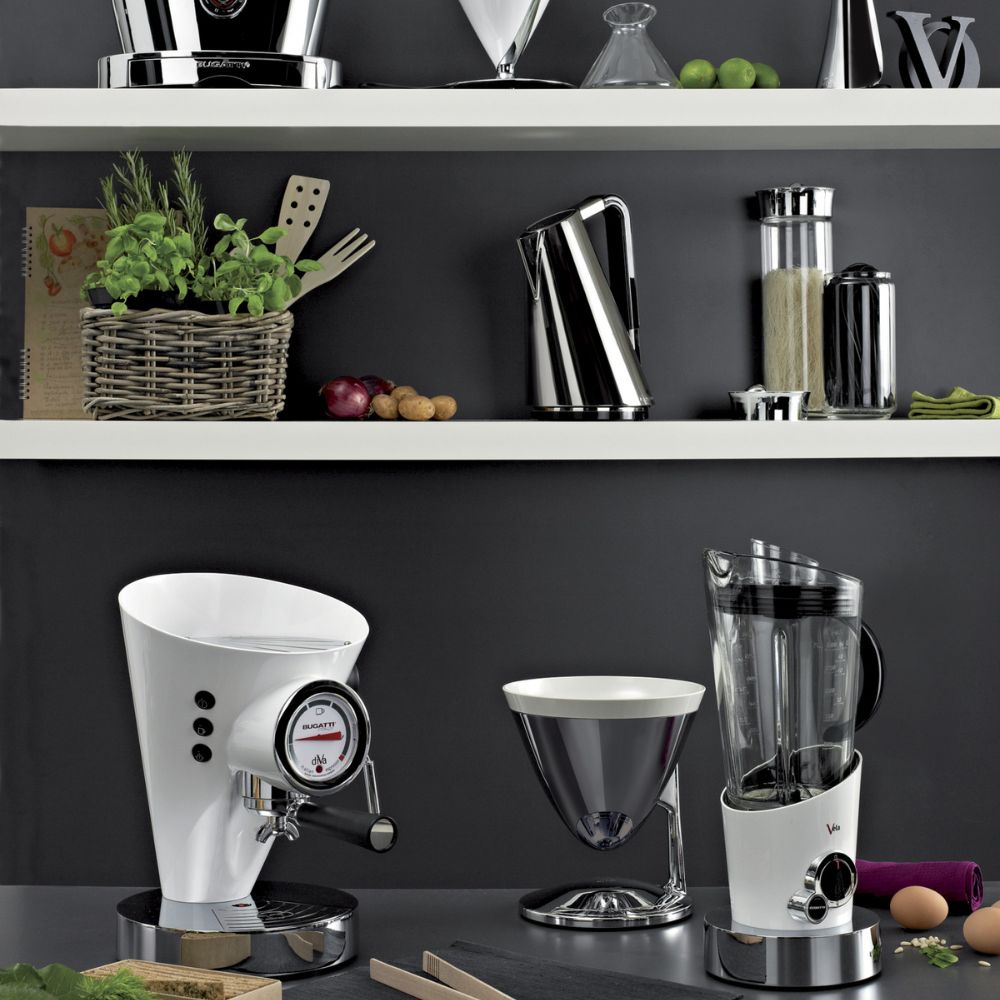 Stalinis trintuvas VELA EVOLUTION 1,5 l, alyvinės spalvos, nerūdijantis plienas, Bugatti