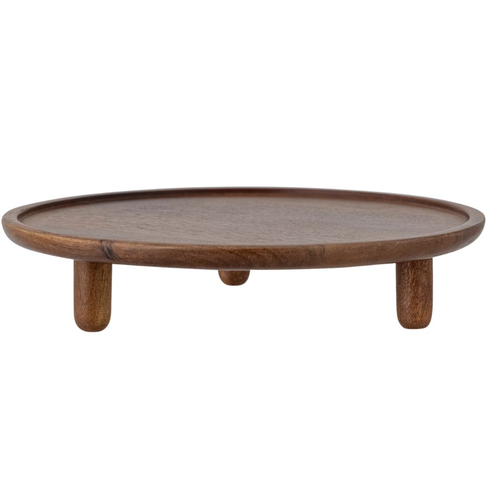 Tortų padėklas TIA 30 cm, rudos spalvos, medinis, Bloomingville