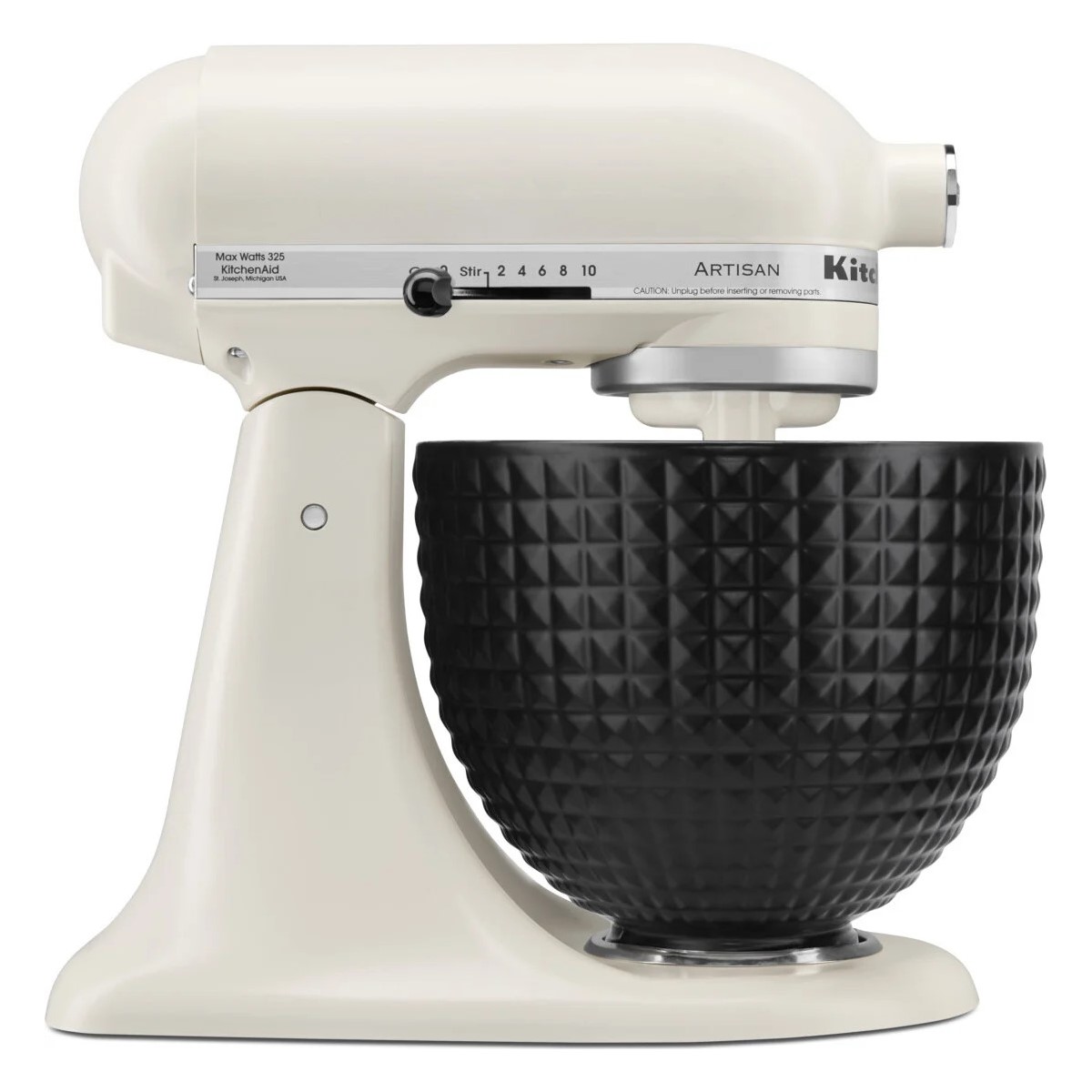 Mikserio su stovu indas 5KSM2CB5LS 4,83 l, juodos spalvos, dygliuotas, KitchenAid