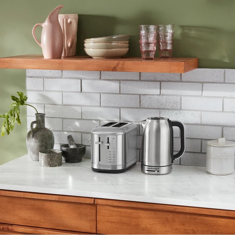 Elektrinis virdulys 5KEK1701 1,7 l, sidabro spalvos, KitchenAid
