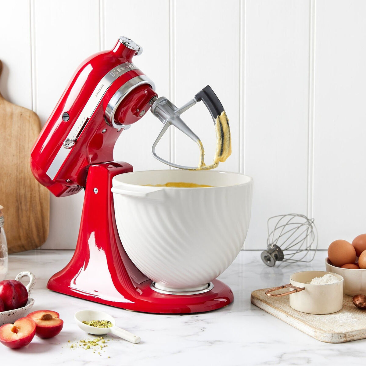 Mikserio su stovu indas 5KSM2CB5MR 4,83 l, morengo spalvos, KitchenAid