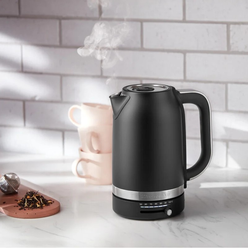 Elektrinis virdulys 5KEK1701 1,7 l, matinės juodos spalvos, KitchenAid