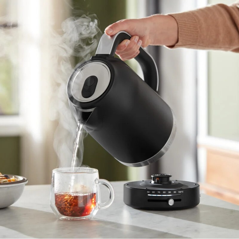 Elektrinis virdulys 5KEK1701 1,7 l, matinės juodos spalvos, KitchenAid