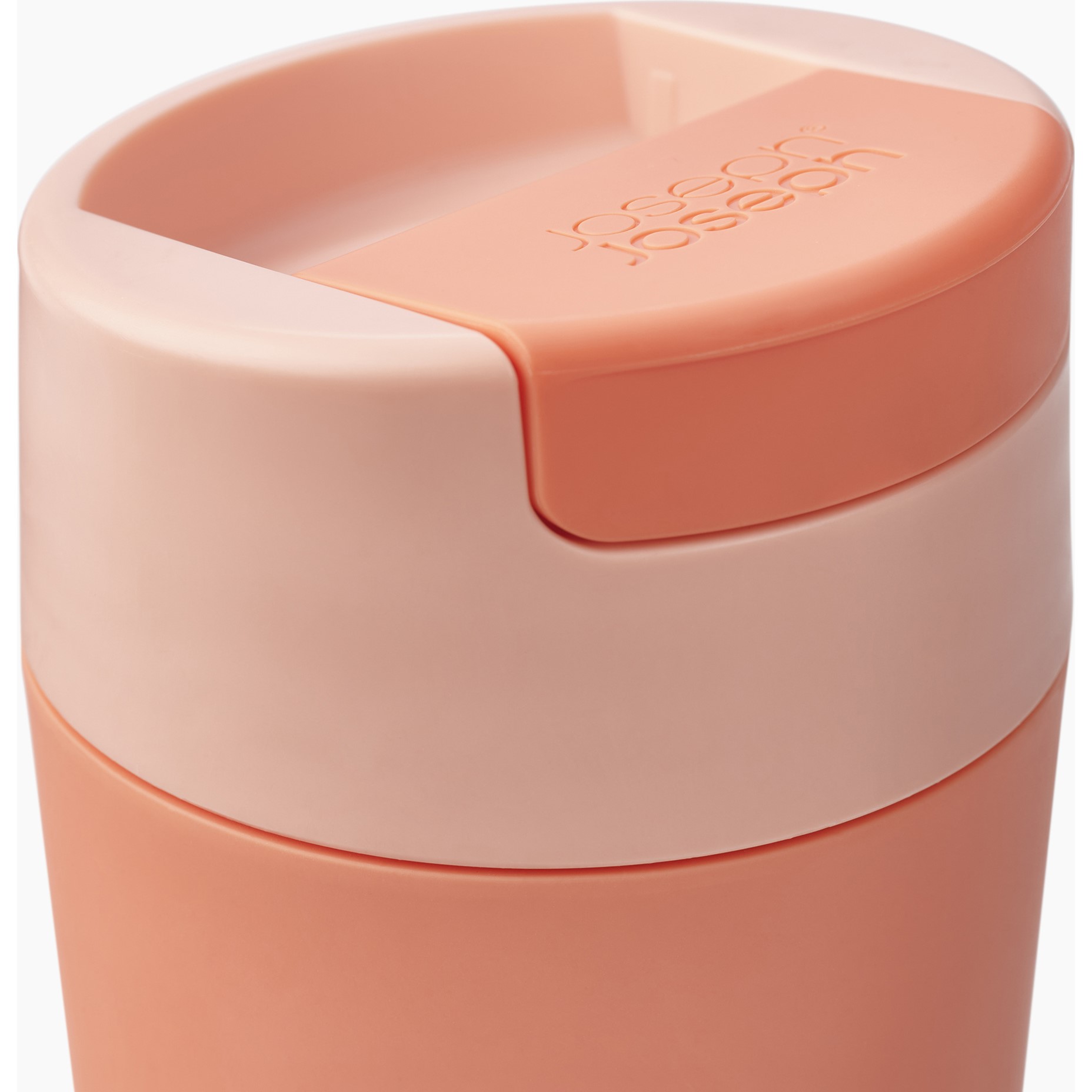 Kelioninis puodelis SIPP 81131 454 ml, koralų spalvos, plastikas, Joseph Joseph