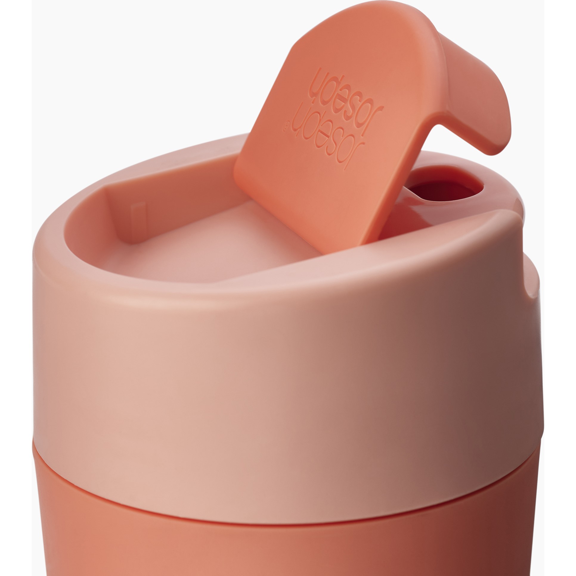 Kelioninis puodelis SIPP 81131 454 ml, koralų spalvos, plastikas, Joseph Joseph
