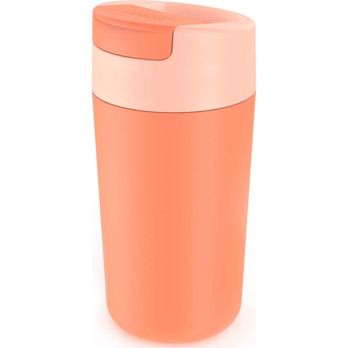 Kelioninis puodelis SIPP 81131 454 ml, koralų spalvos, plastikas, Joseph Joseph